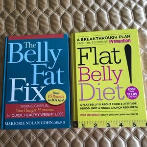 The Belly Fat Fix and Flat Belly Diet Books